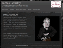 Tablet Screenshot of jamesgourlaytuba.com